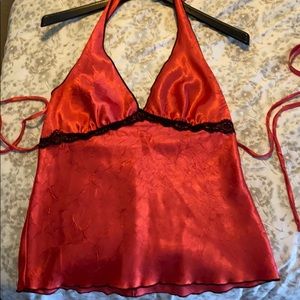 🌟Red halter top